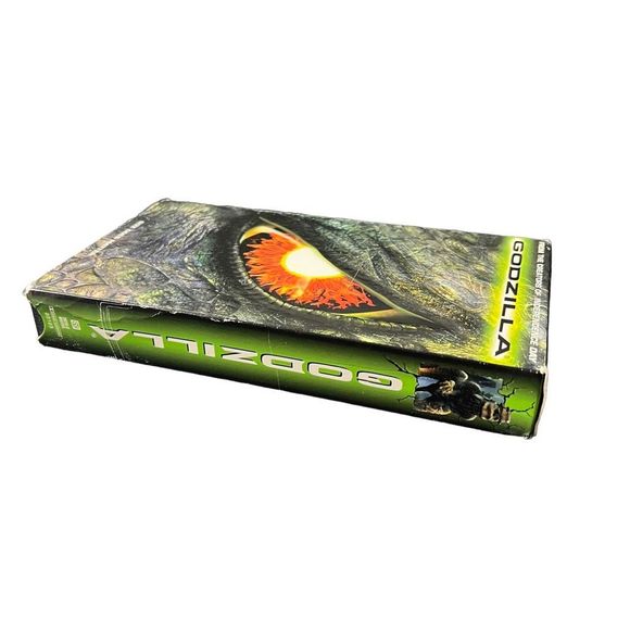 Godzilla Movie VHS Tape Matthew Broderick Kevin Dunn PG-13 Tri Star Aprx 139 min - Picture 7 of 7